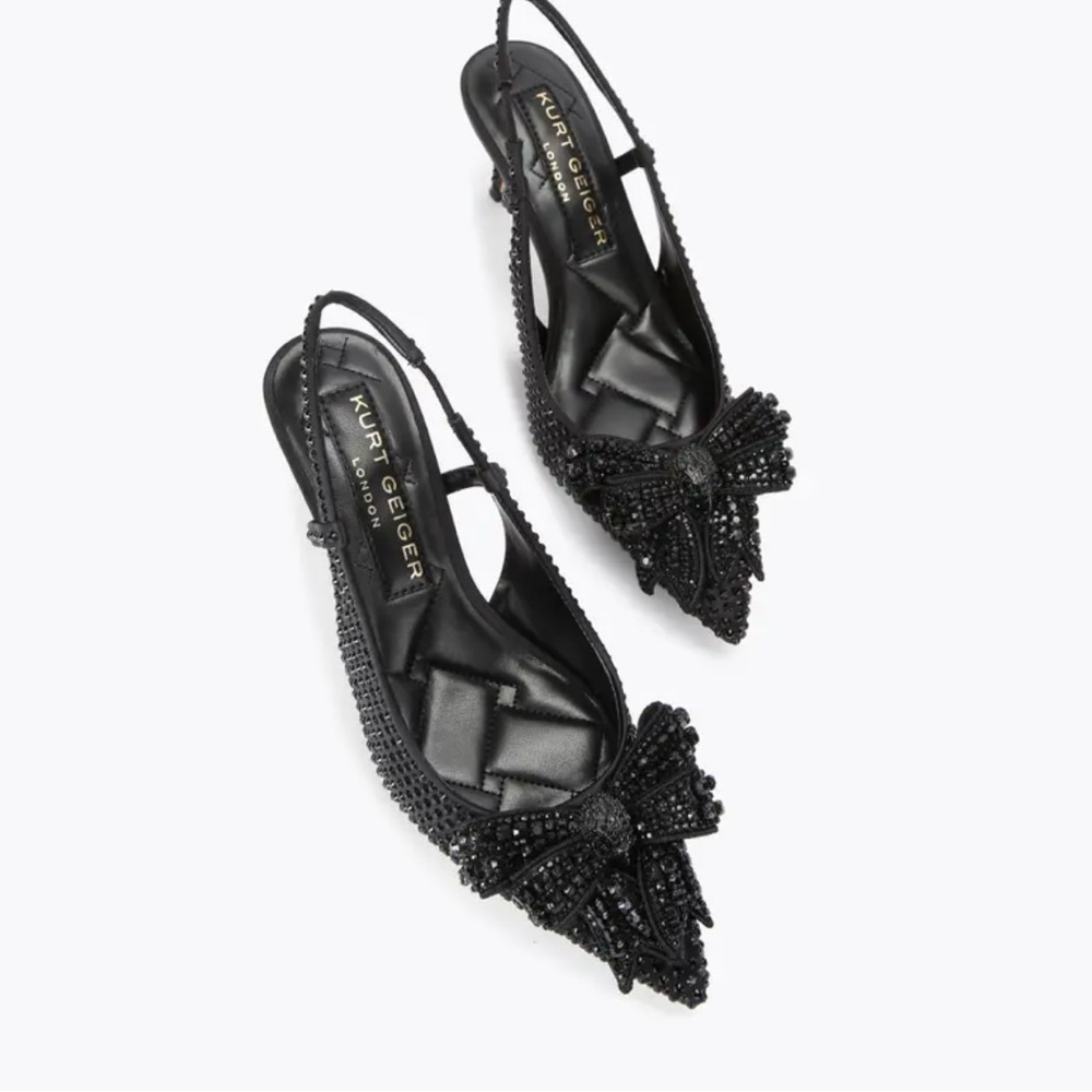 Kurt Geiger Black Heels Women's